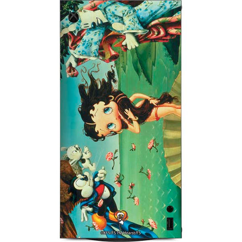 Betty Boop At Sea XBox Series X Digital Edition Console Skin
